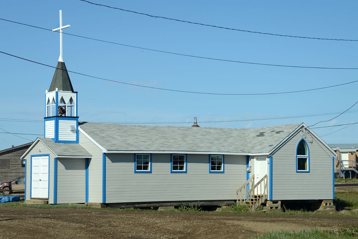 17D Restored Our Lady Of Grace Mission Church On Arctic Ocean Tuk Tour In Tuktoyaktuk Northwest Territories